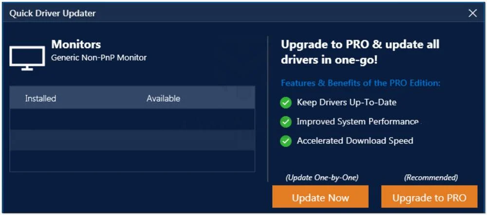 Quick Driver Updater Virus