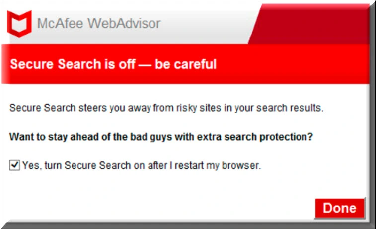 WebAdvisor by McAfee