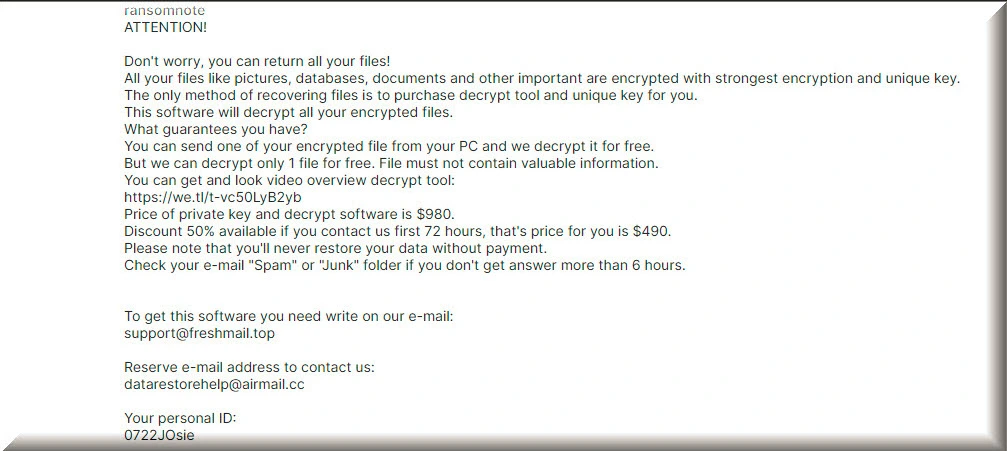 Jaoy virus ransomware text file (_readme.txt)