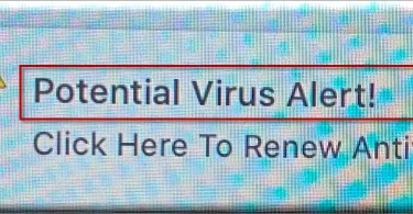 Potential Virus Alert pop-up redirects on Mac