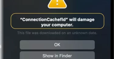 The ConnectionCachefid virus on Mac