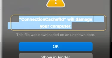 The ConnectionCachefld on Mac
