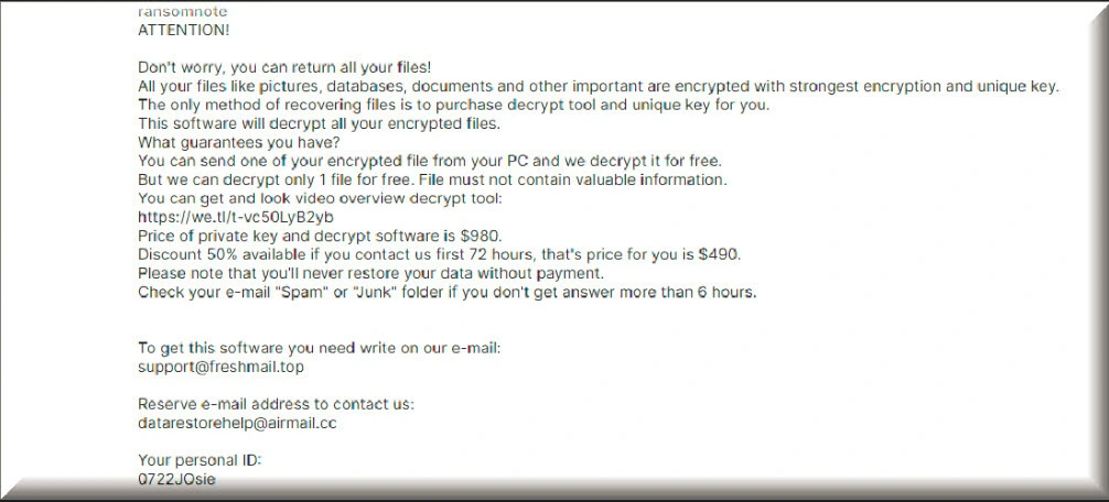 Jzie virus ransomware text file (_readme.txt)
