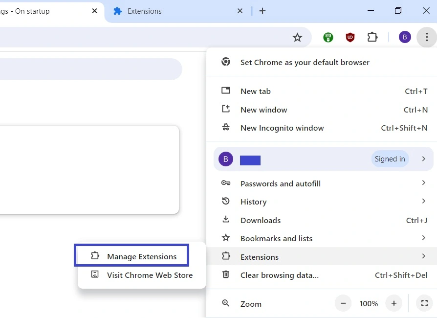 Bang Search Pro - chrome manage extensiions