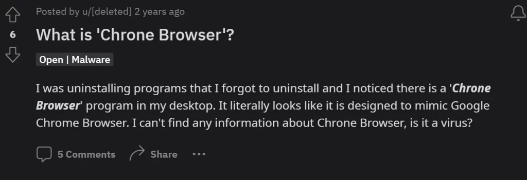 Chrone Browser