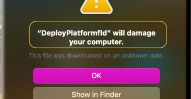 The DeployPlatformfld virus on Mac