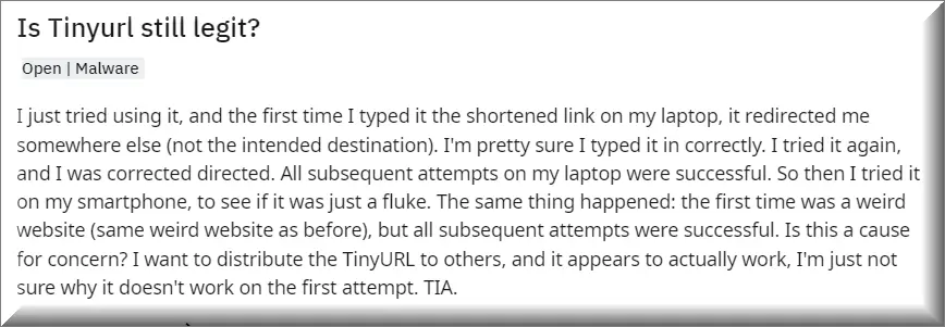 is Tinyurl legit