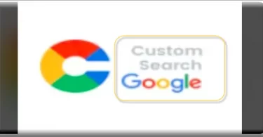 Chrome browser is redirected to "Custom Search Google" page