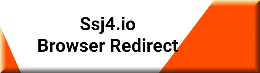 Chrome browser is redirected to Ssj4.io