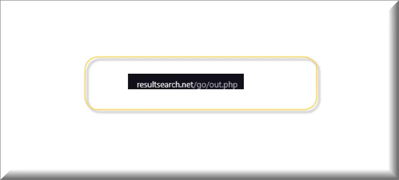 Chrome browser is redirected to Resultsearch.net