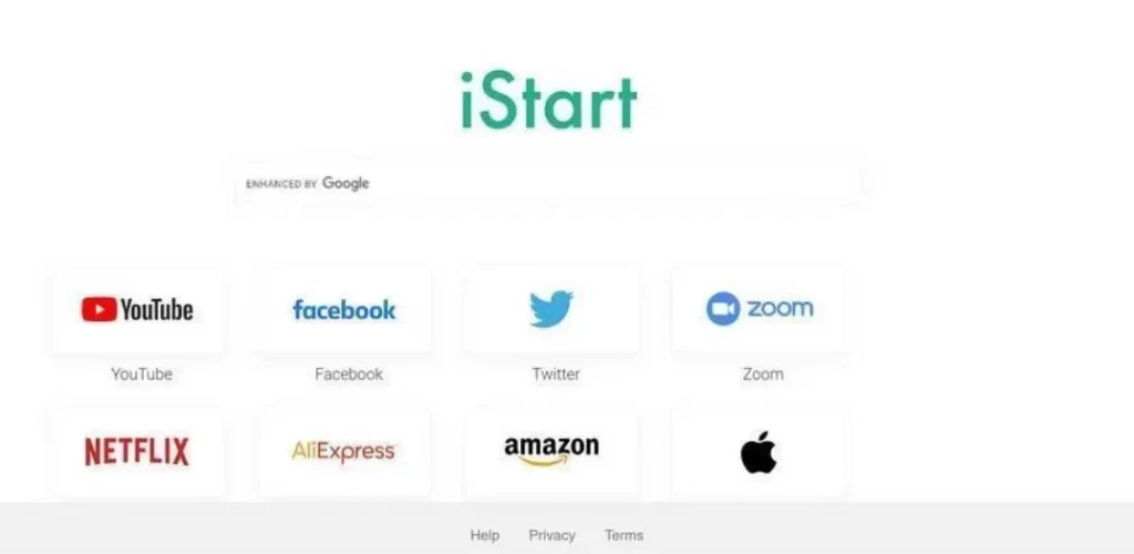 istart page