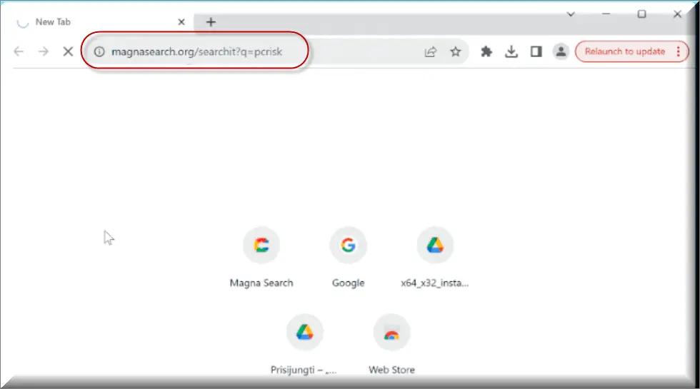 Magna Engine browser hijacker Magnasearch.org redirects to Robustsearch.io