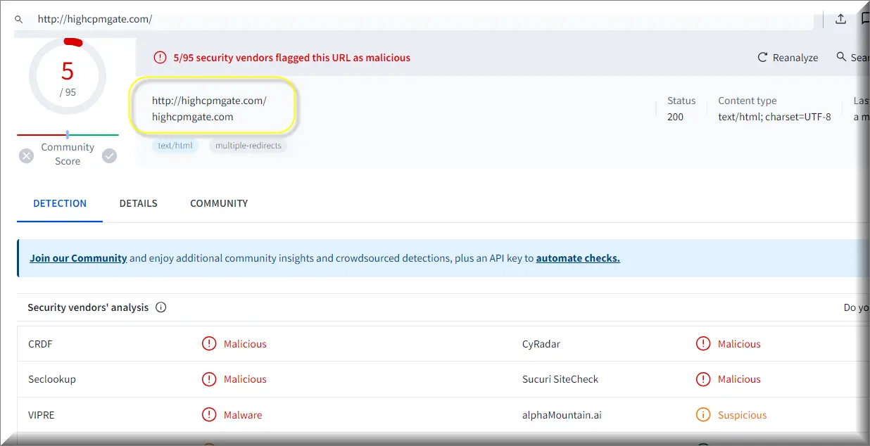 How to remove Highcpmgate browser hijacker