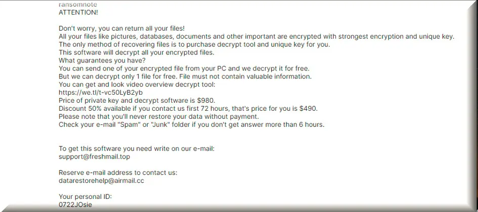 Vepi virus ransomware text file (_readme.txt)