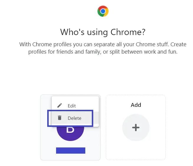 managed by your organization chrome profiles