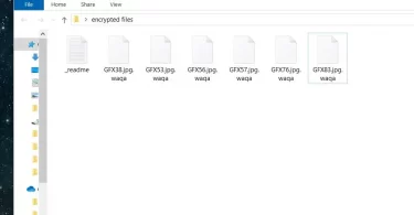 Waqa-verschlüsselte Dateien