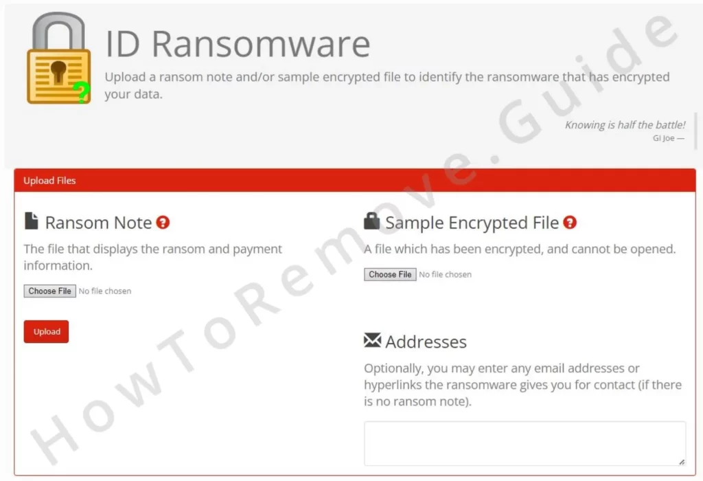 id ransomware