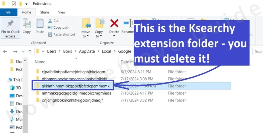 ksearchy extension folder