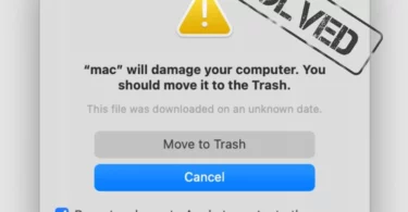 mac will damage your computer popup