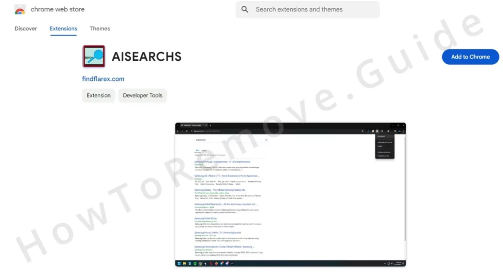 AISEARCHS chrome web store