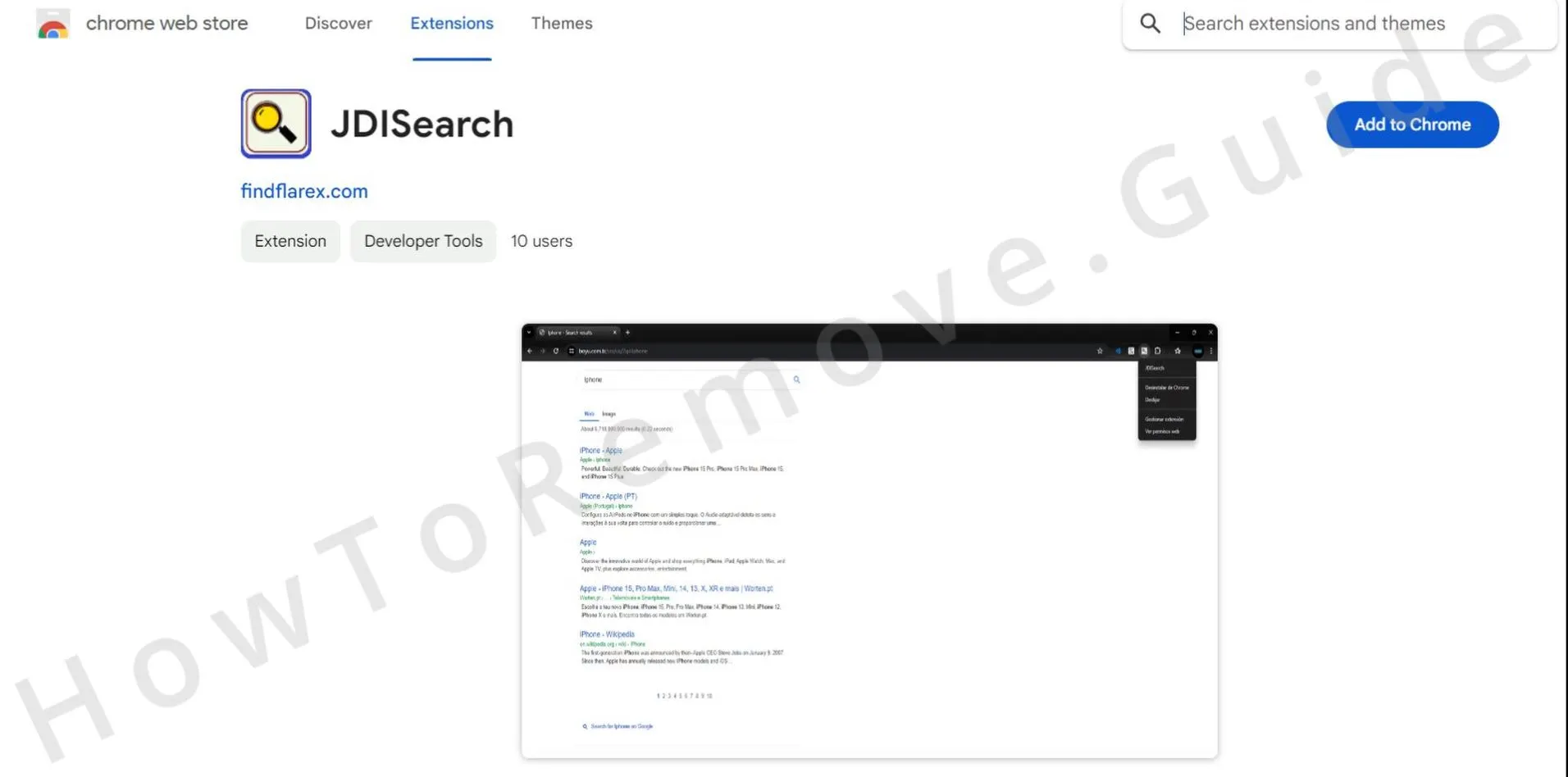 How to Remove JDISearch From Chrome