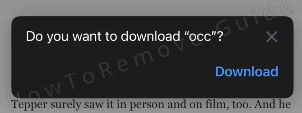 do you want to download occ