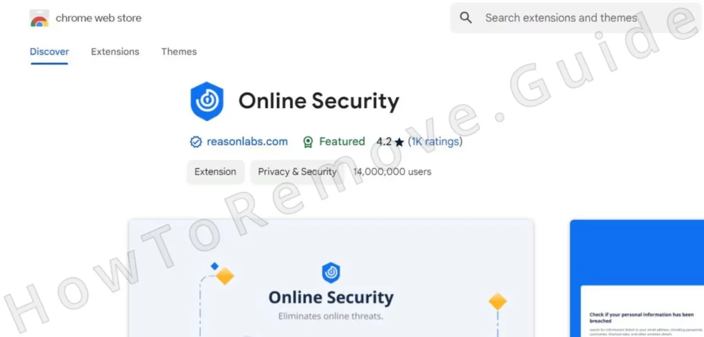 Online Security Extension