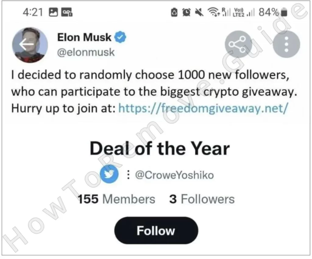 elon musk giveaway scam