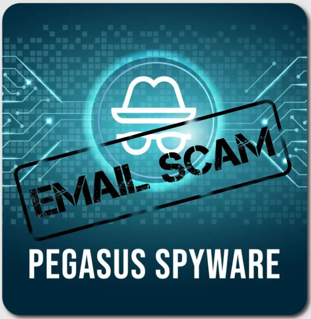 pegasus spyware scam