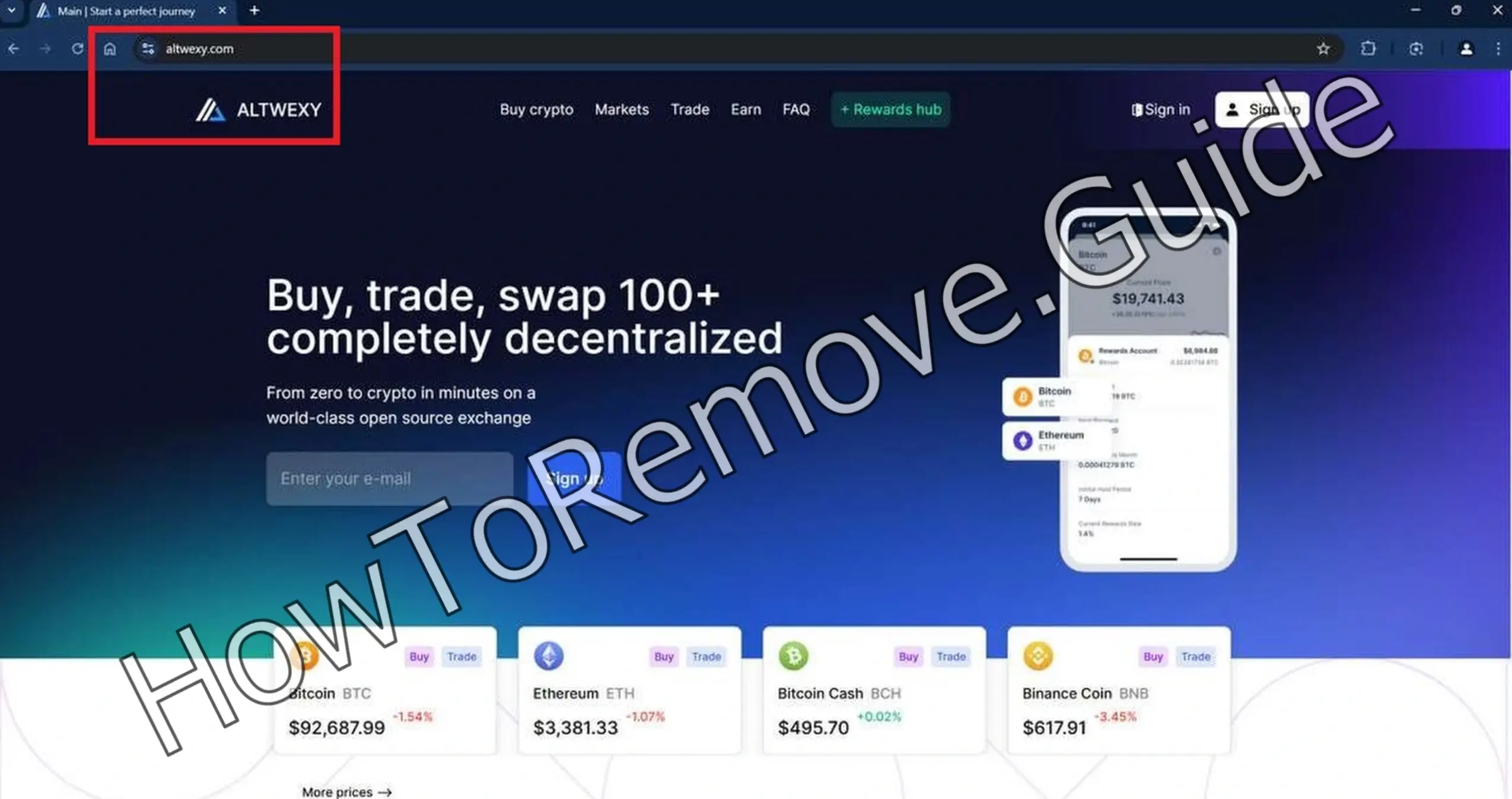 The Altwexy Bitcoin Scam – Report