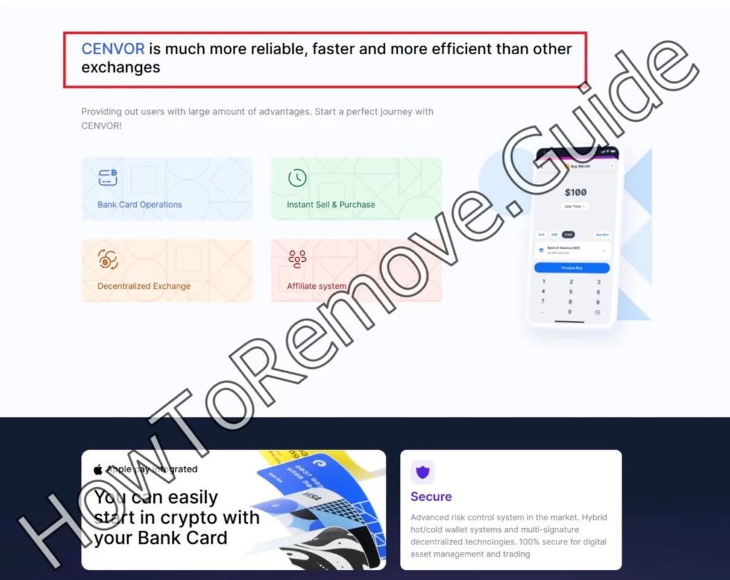 Cenvor.com Crypto Scam