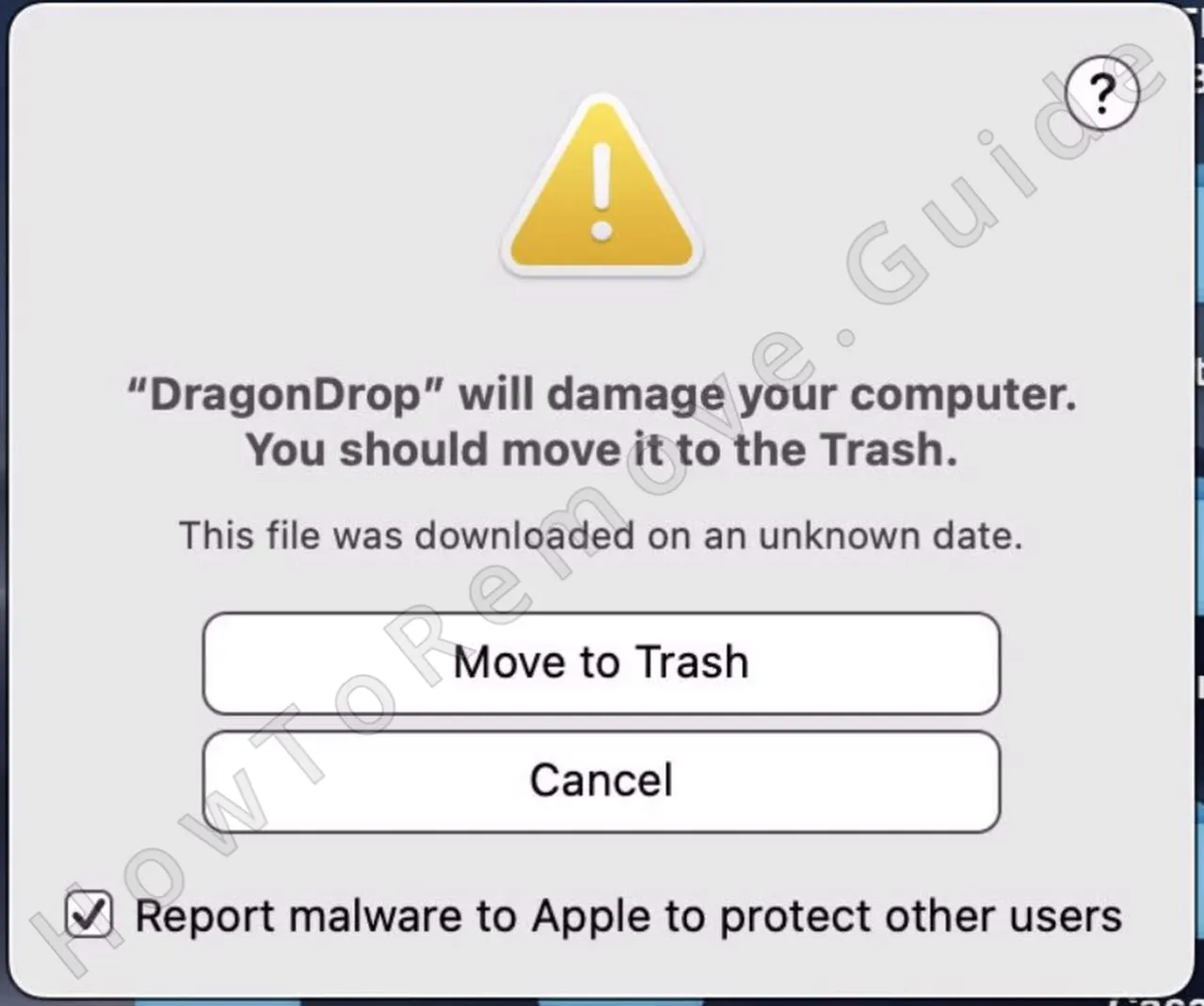 How to Remove the DragonDrop Virus From Mac