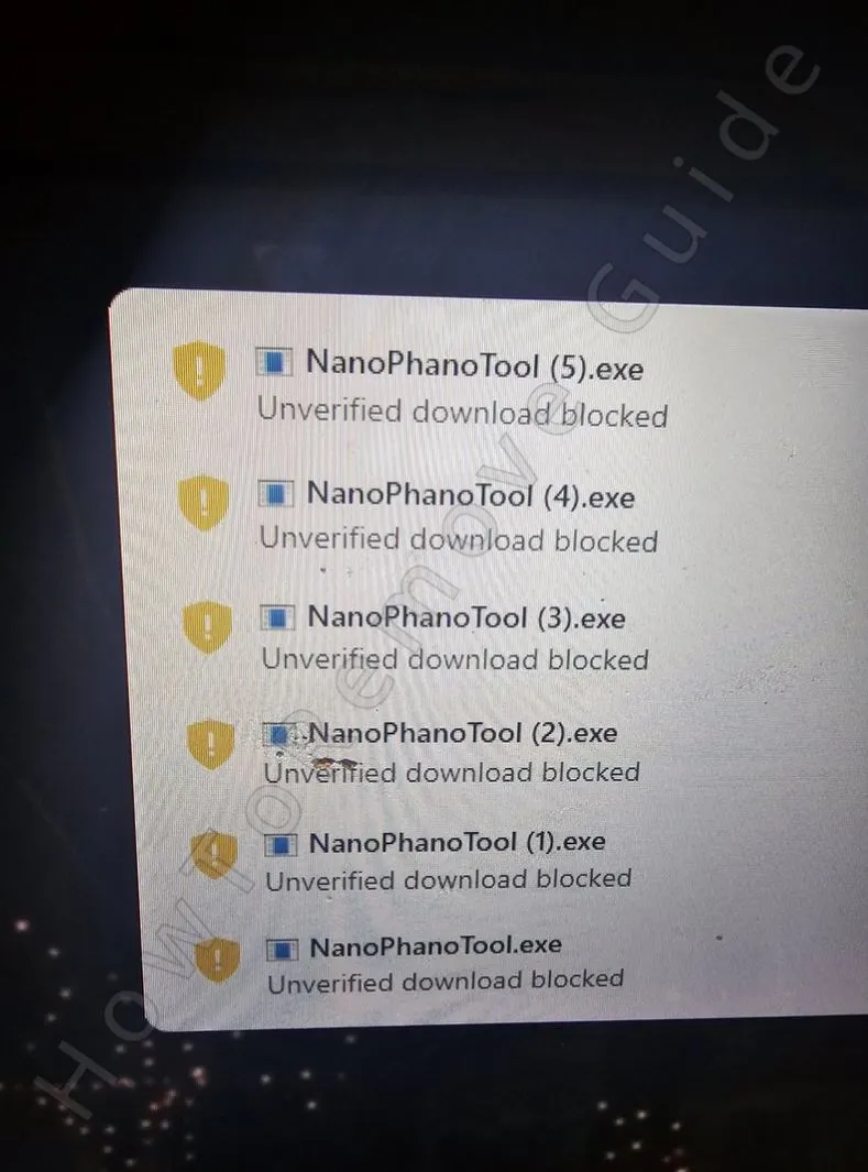 How to Remove NanoPhanoTool