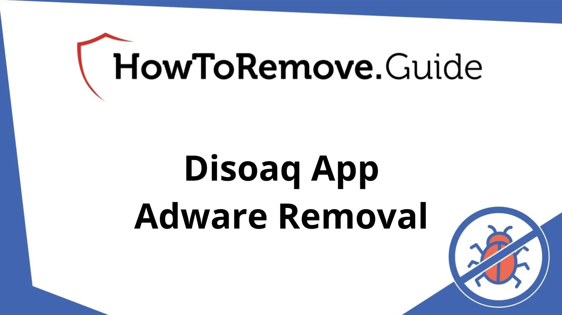 How to Remove Disoaq App