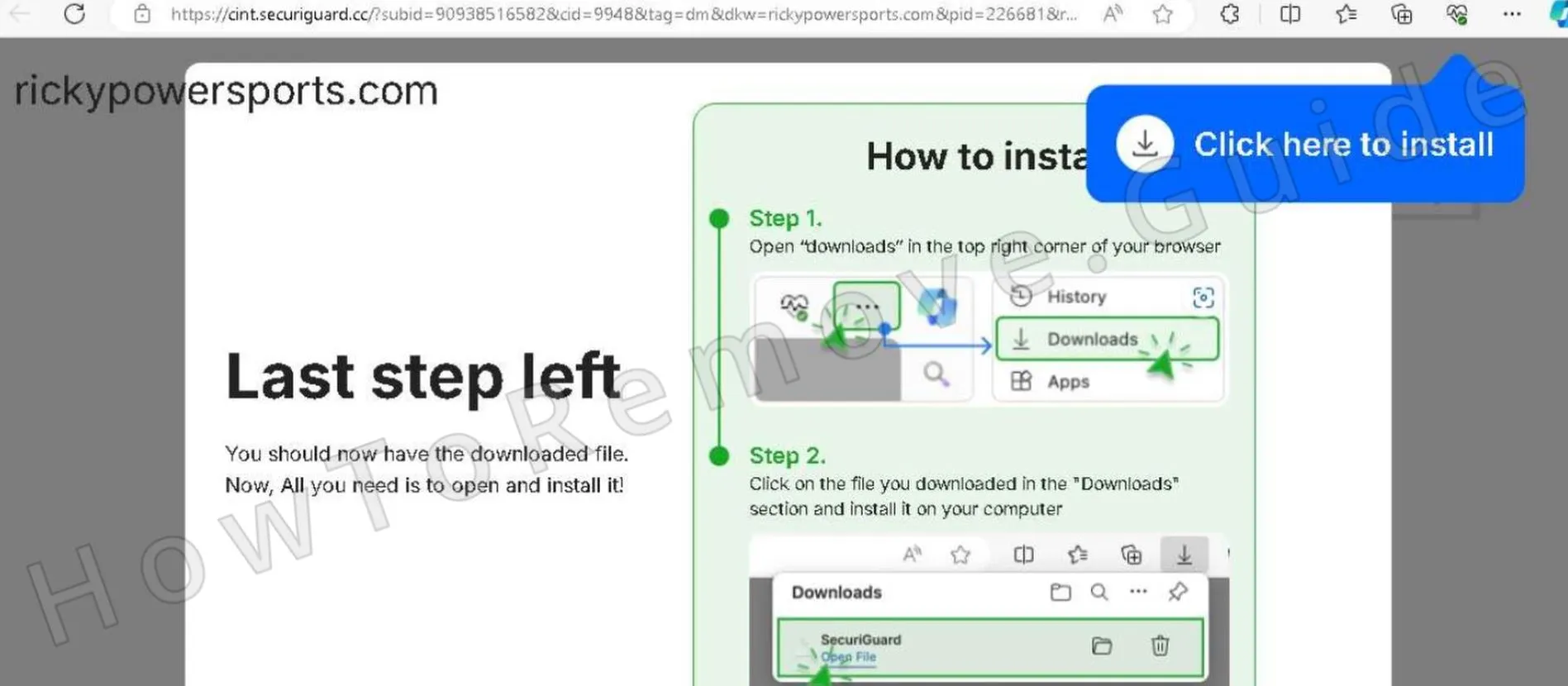 How to Remove SecuriGuard