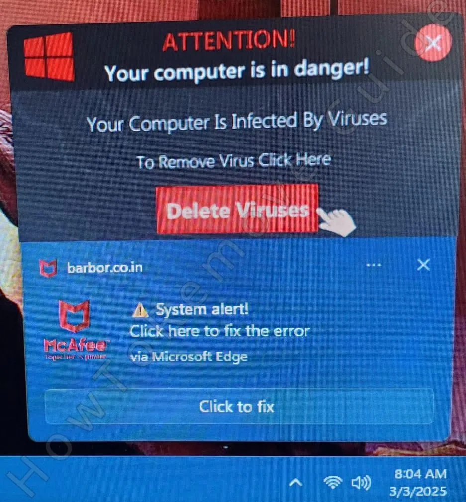 How to Remove Barbor.co.in