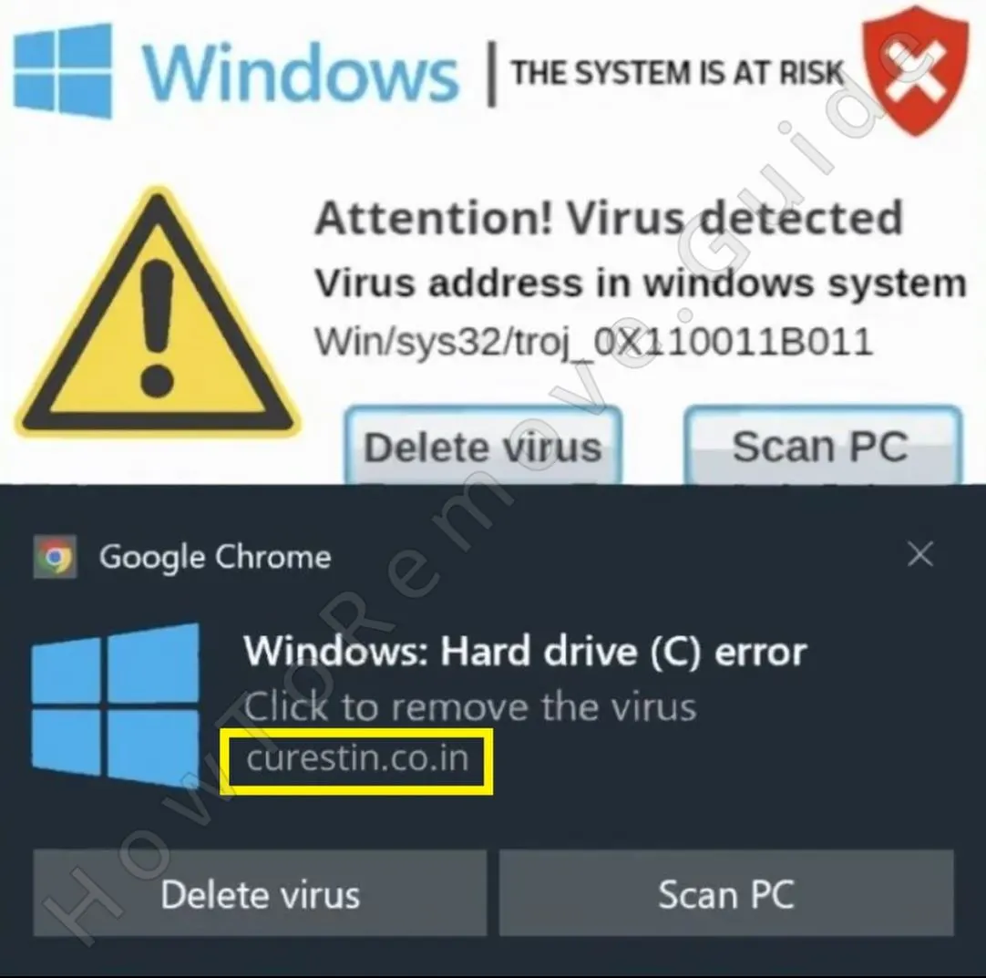 How to Remove Curestin.co.in