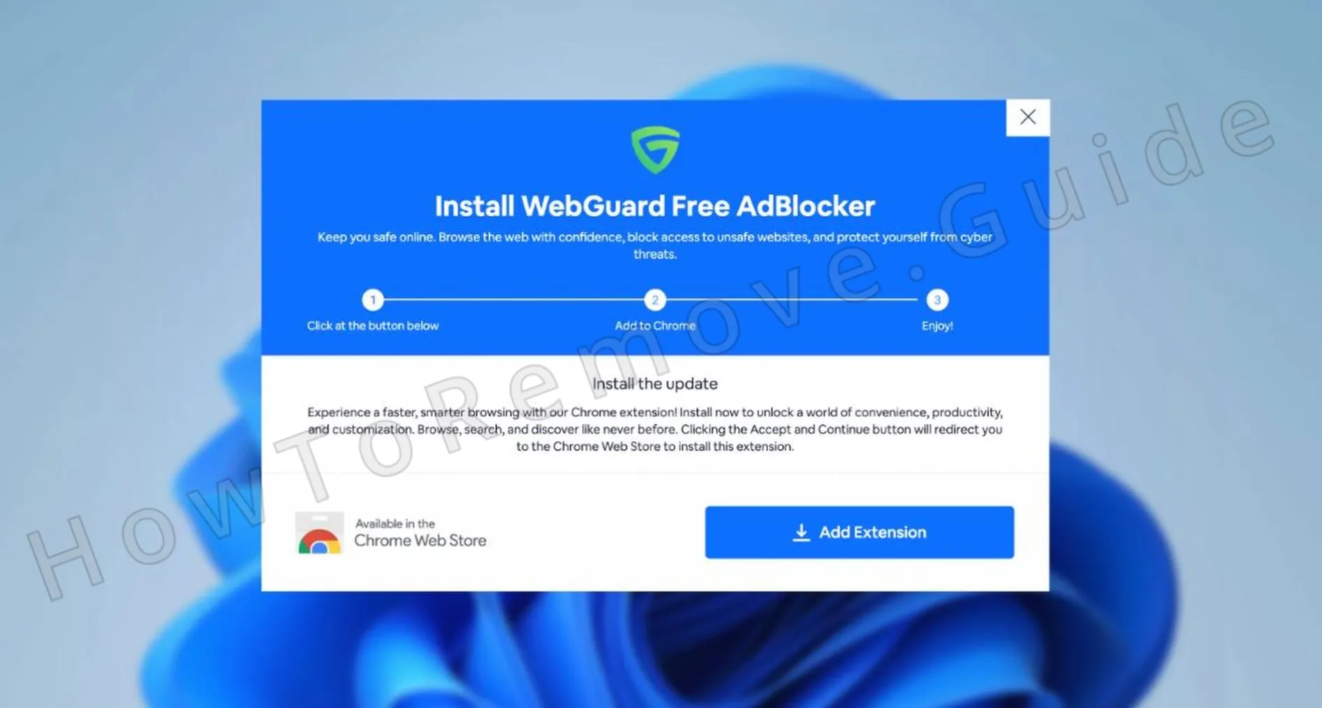How to Remove WebGuard
