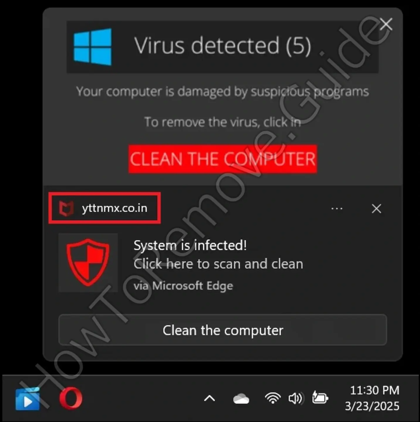 How to remove Yttnmx.co.in