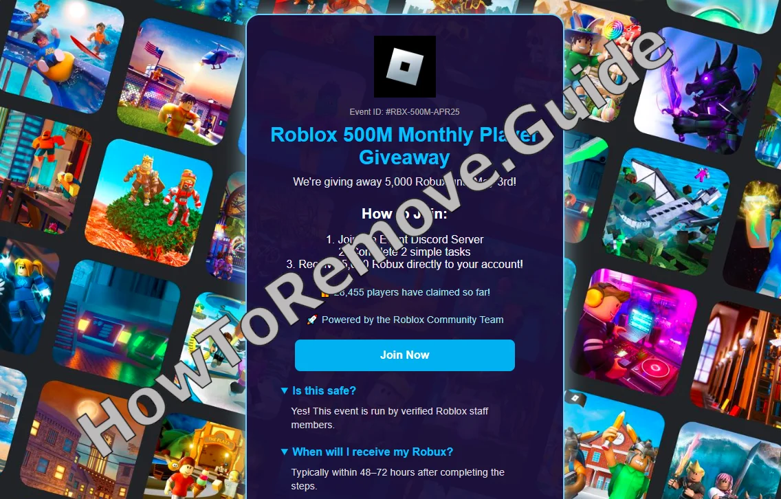 The Bloxclaim Robux Scam – Report