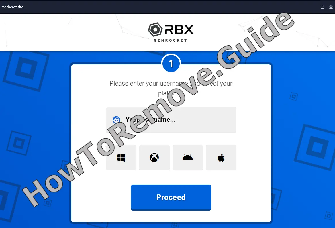 The Merbeast.site Robux Scam – Report