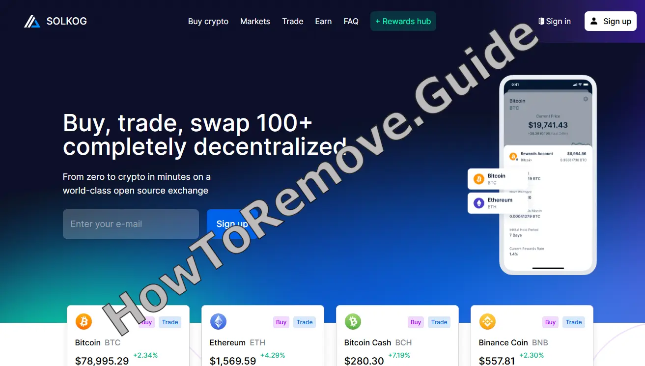 The Solkog Crypto Scam – Report