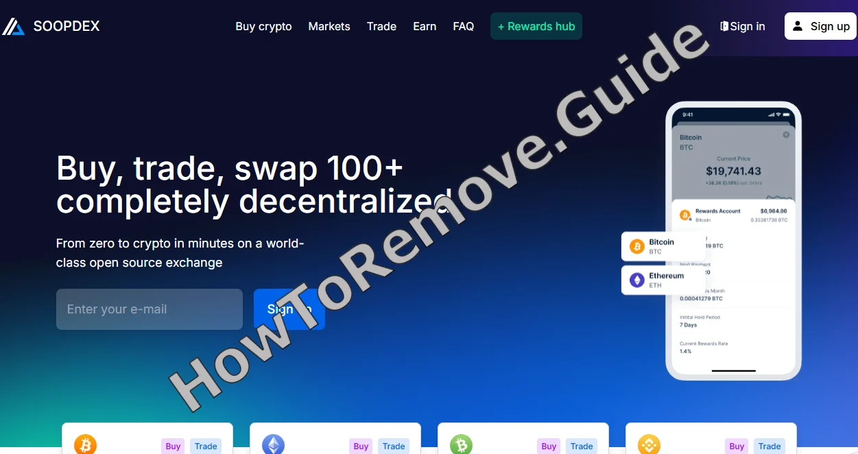 The Soopdex Crypto Scam – Report