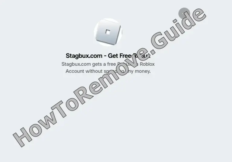 The Stagbux.com Free Robux Scam