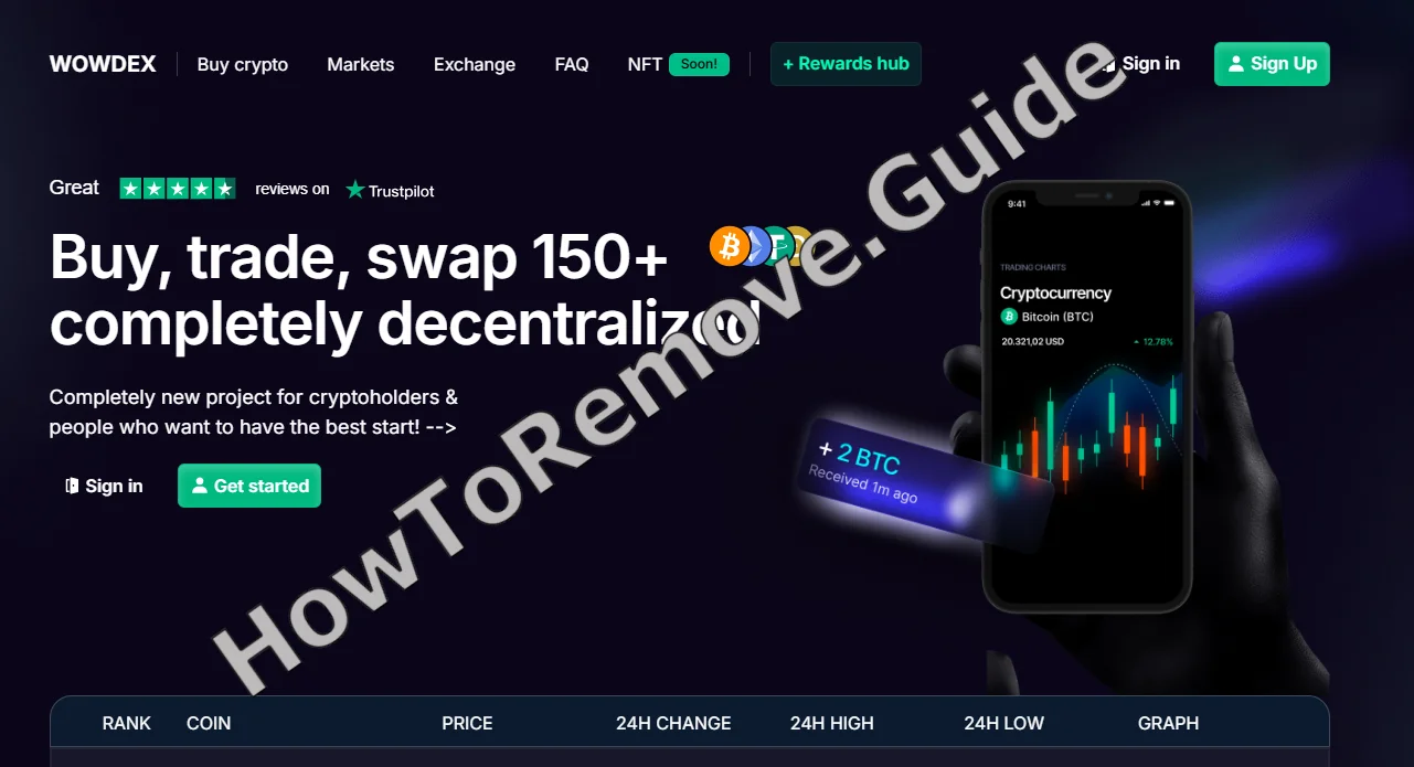 The Wowdex Crypto Scam – Report