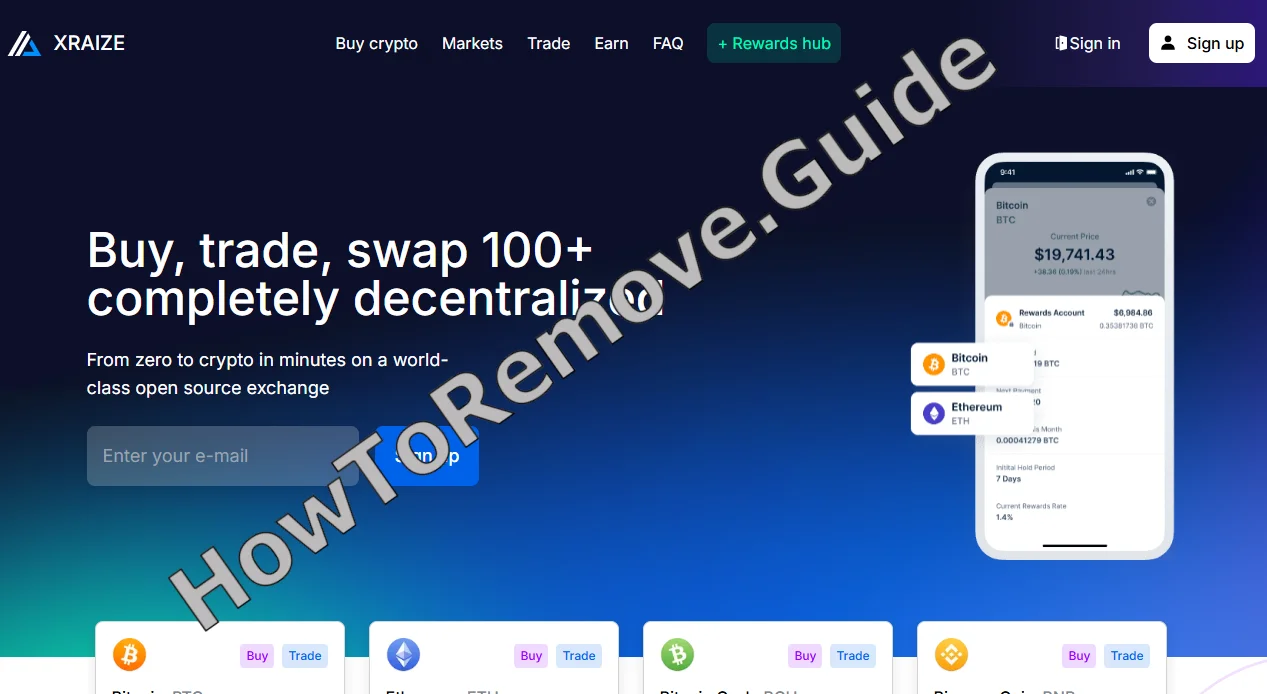 The Xraize Crypto Scam – Report