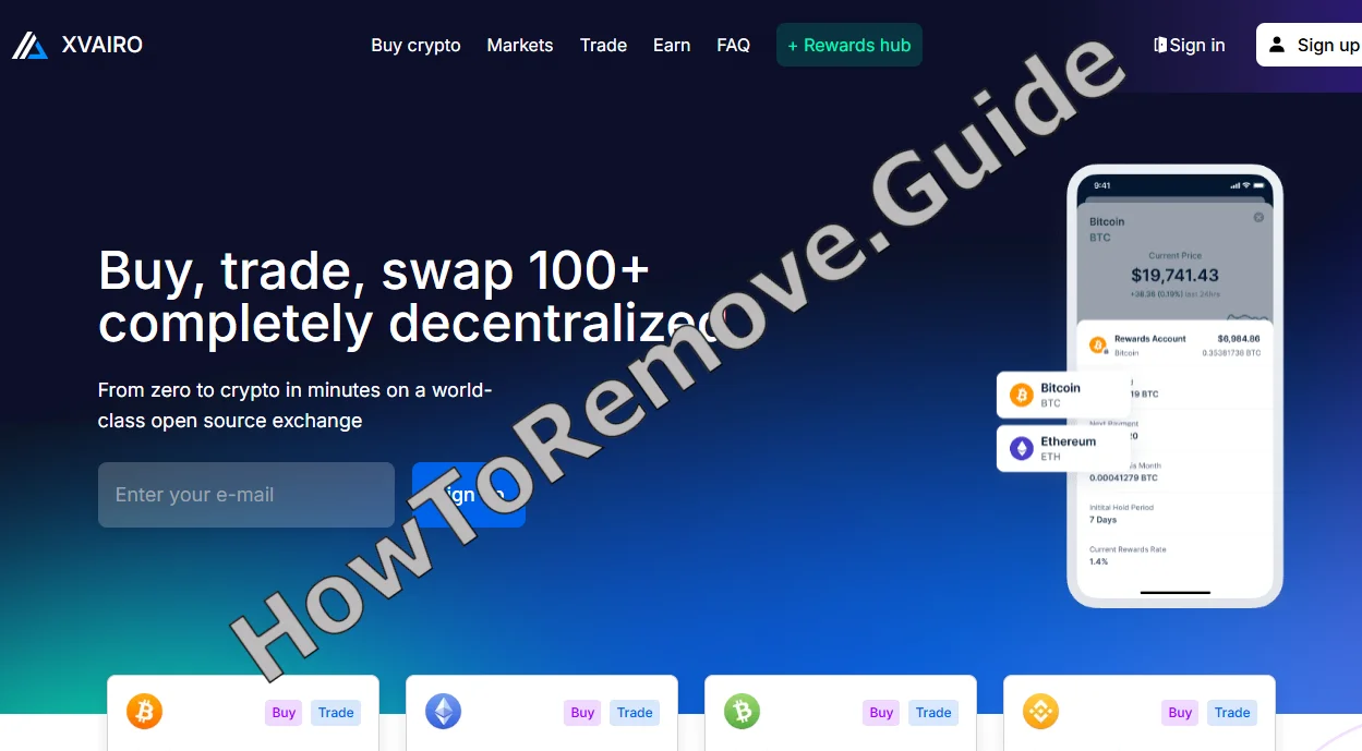The Xvairo Crypto Scam – Report