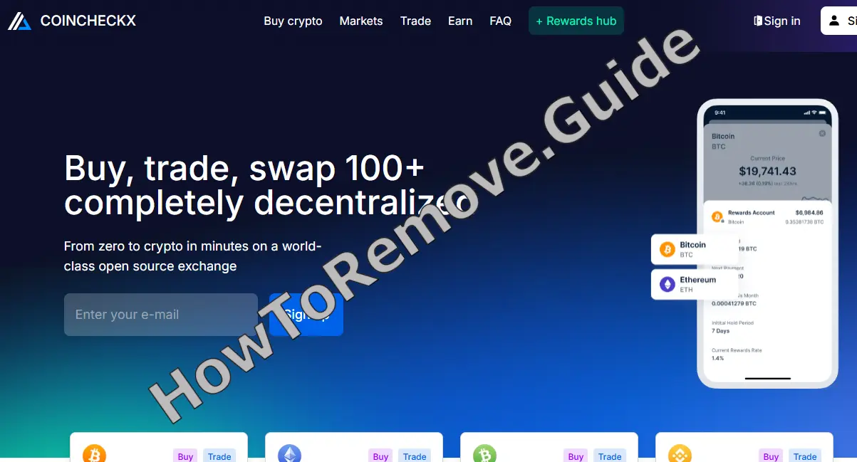 The Coincheckx Crypto Scam – Report