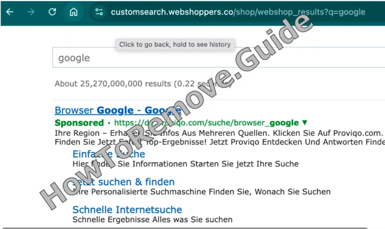 The Customsearch.webshoppers.co Virus