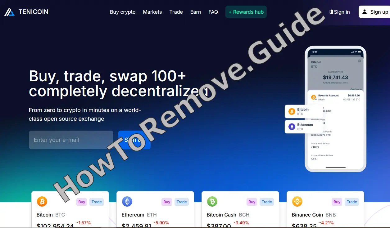 The Tenicoin Crypto Scam – Report